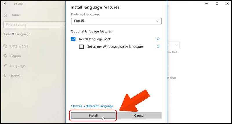 Chọn Install.